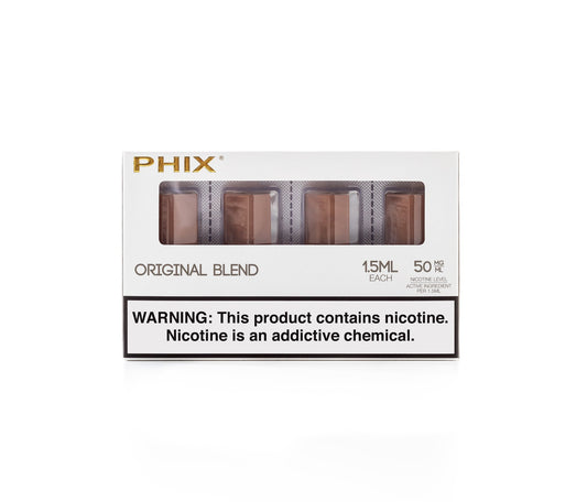PHIX 4PODS - Original Tobacco - MajorLeagueVapers